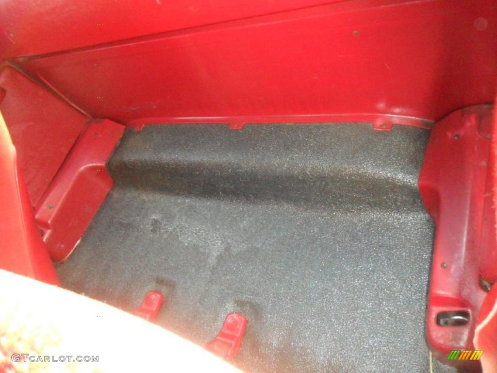 1988 Ranger Custom SuperCab - Raven Black / Scarlet Red photo #13
