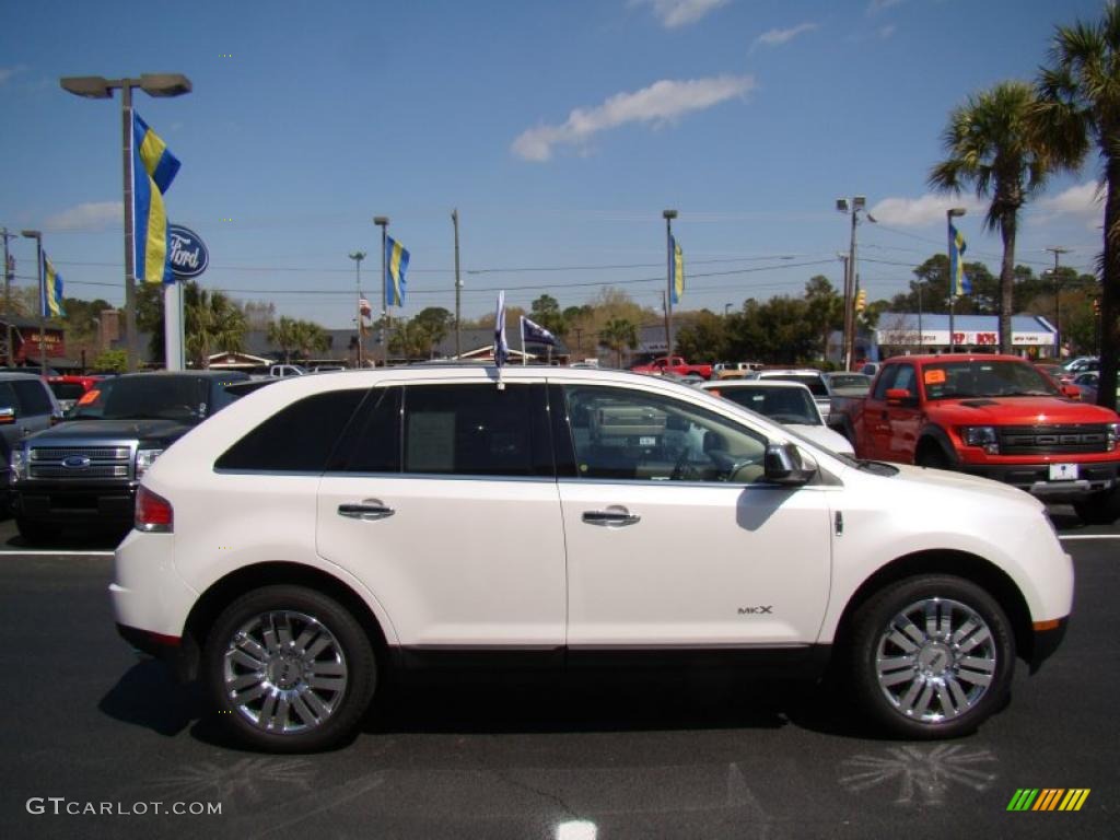 2010 MKX FWD - White Platinum Tri-Coat / Light Camel photo #5