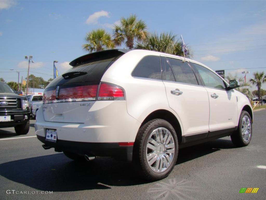 2010 MKX FWD - White Platinum Tri-Coat / Light Camel photo #6