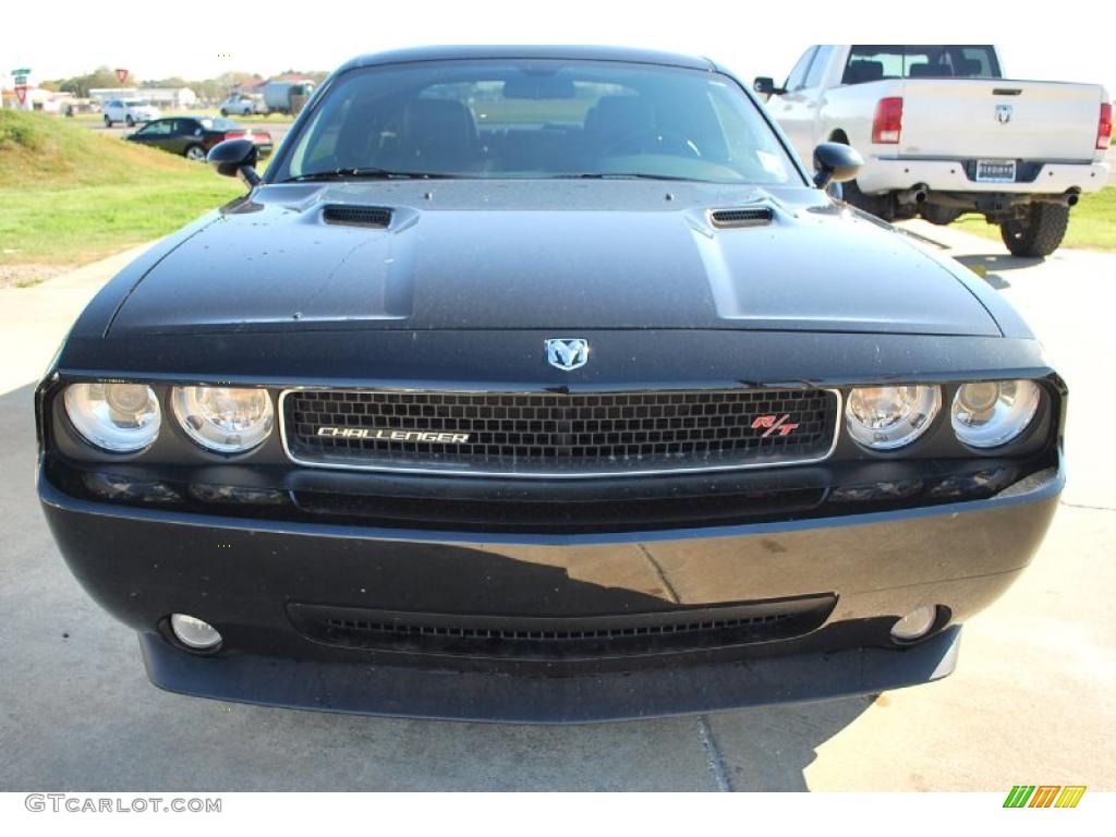 Brilliant Black Crystal Pearl Coat 2009 Dodge Challenger R/T Exterior Photo #46834290