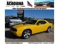 Detonator Yellow 2010 Dodge Challenger SRT8
