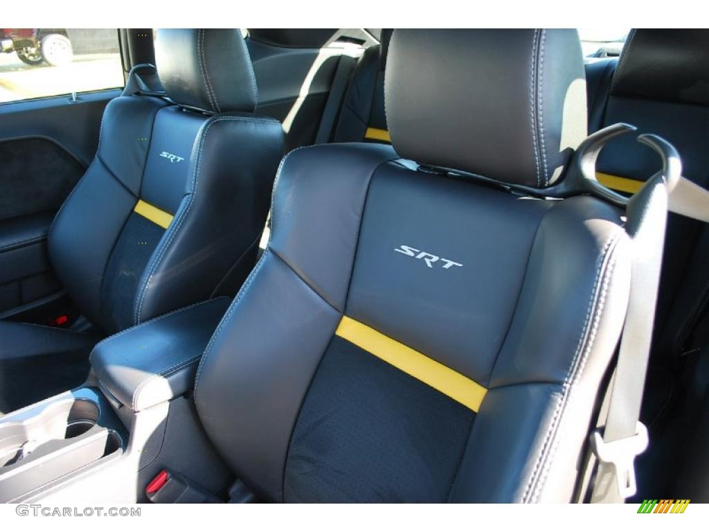 Dark Slate Gray Interior 2010 Dodge Challenger SRT8 Photo #46834995
