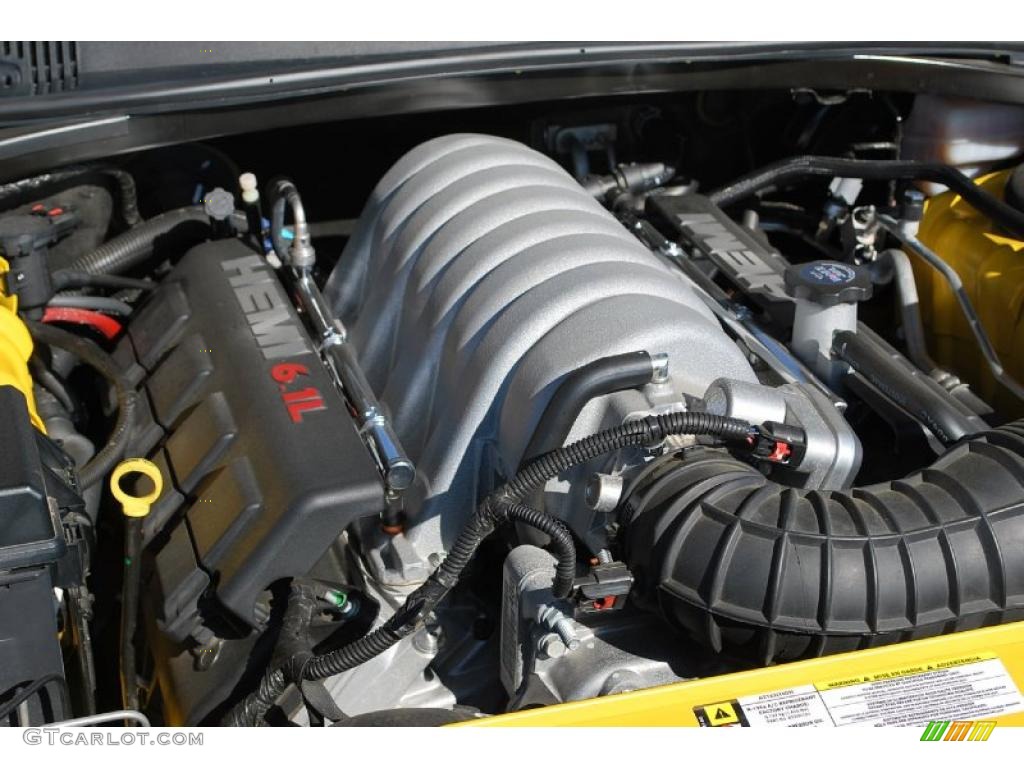 2010 Dodge Challenger SRT8 6.1 Liter SRT HEMI OHV 16-Valve VVT V8 Engine Photo #46835190