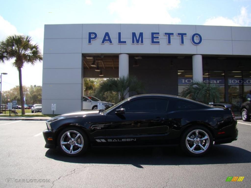 2010 Mustang Saleen 435 S Coupe - Black / Charcoal Black photo #1