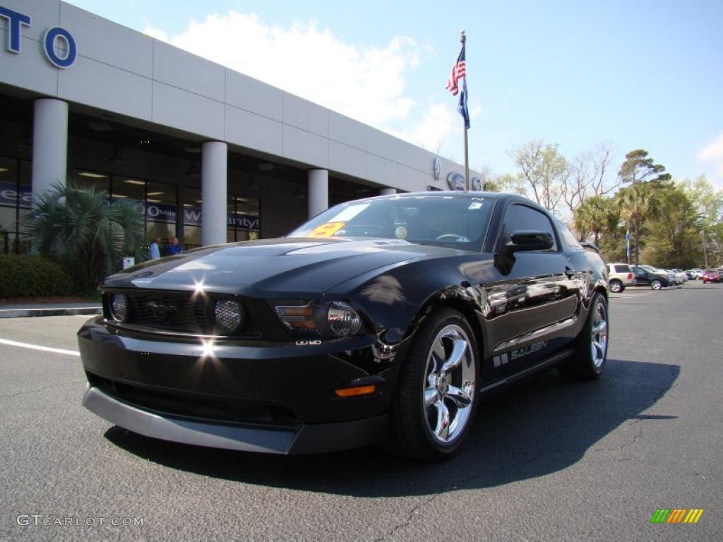 Black 2010 Ford Mustang Saleen 435 S Coupe Exterior Photo #46835331