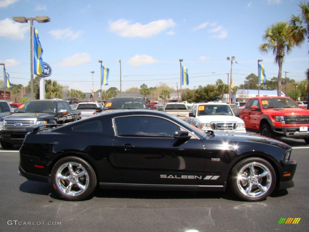 Black 2010 Ford Mustang Saleen 435 S Coupe Exterior Photo #46835361
