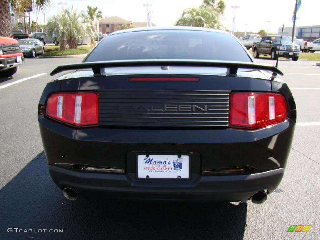 2010 Mustang Saleen 435 S Coupe - Black / Charcoal Black photo #8