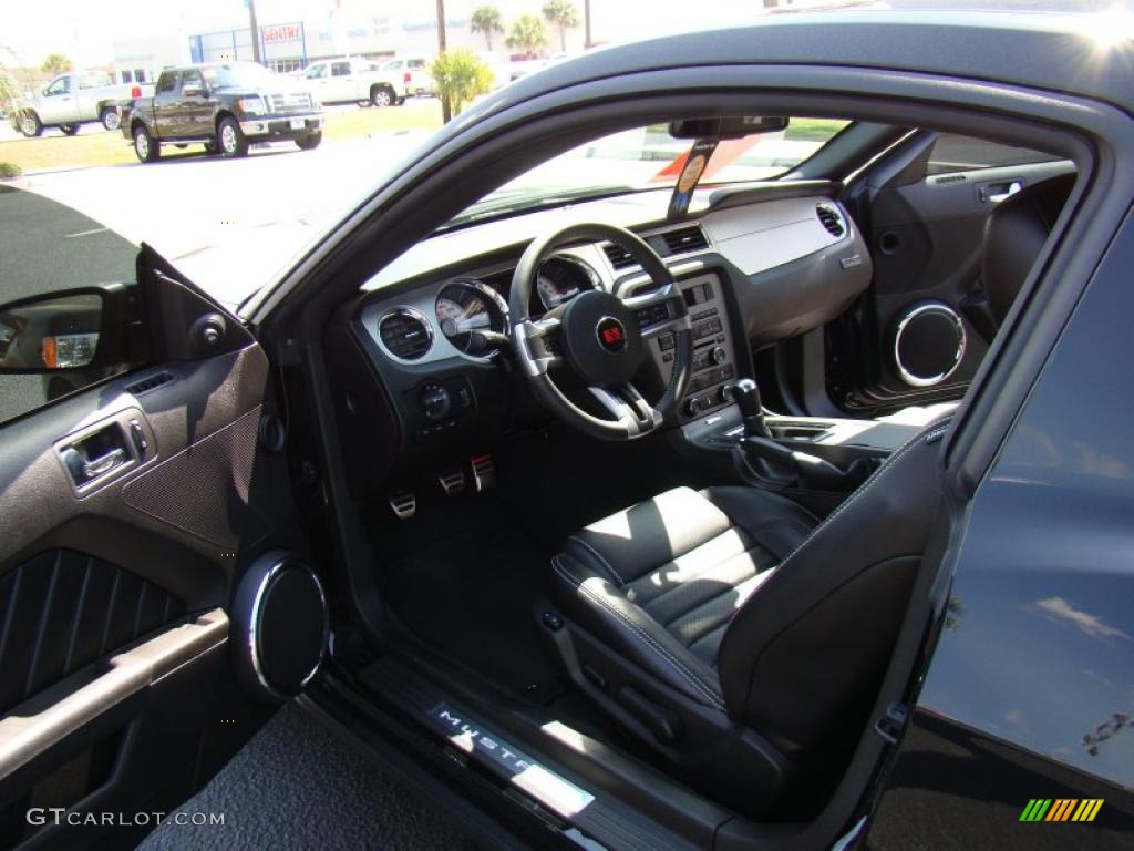 Charcoal Black Interior 2010 Ford Mustang Saleen 435 S Coupe Photo #46835418