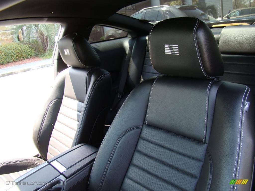 Charcoal Black Interior 2010 Ford Mustang Saleen 435 S Coupe Photo #46835448
