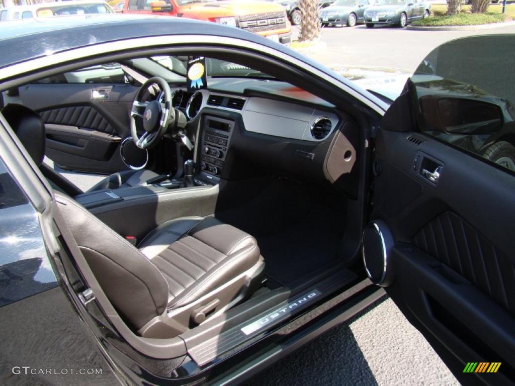 Charcoal Black Interior 2010 Ford Mustang Saleen 435 S Coupe Photo #46835470