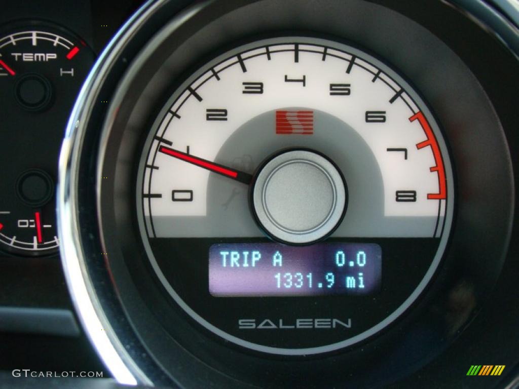 2010 Ford Mustang Saleen 435 S Coupe Gauges Photo #46835646