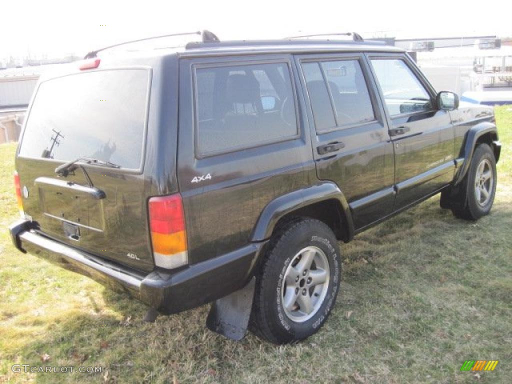 1998 Cherokee Classic 4x4 - Black / Mist Gray photo #7