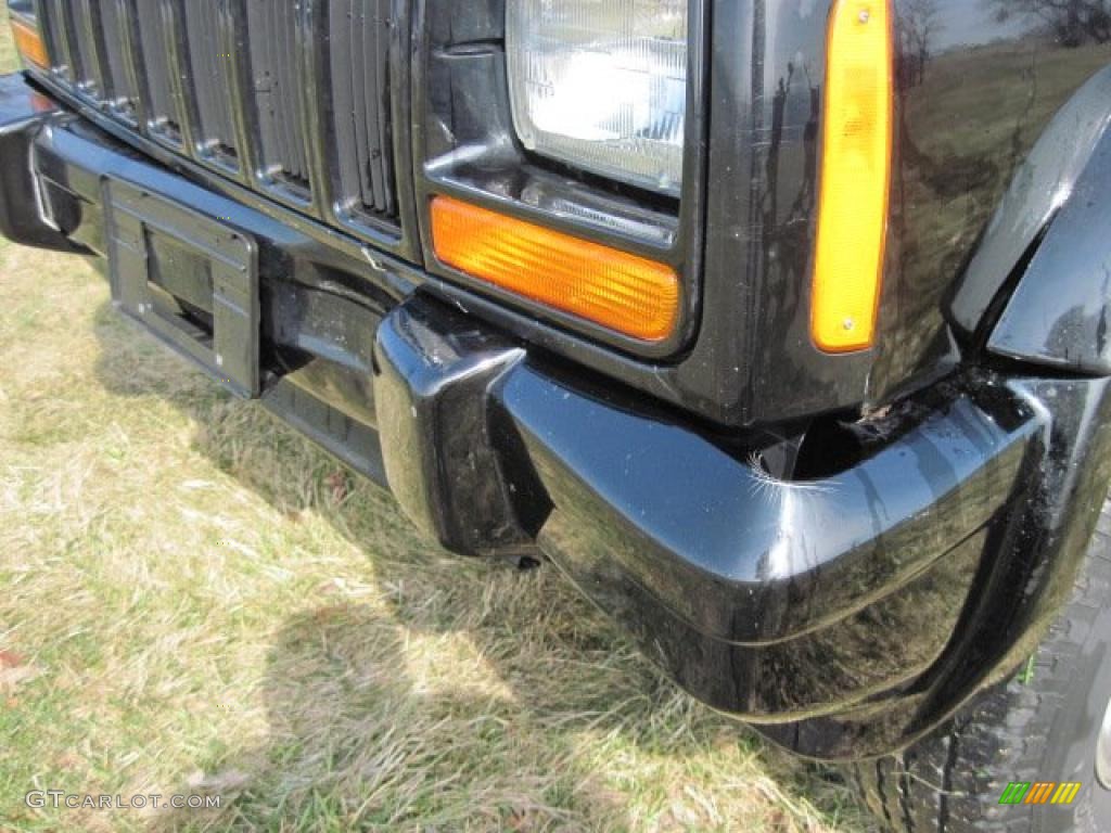 1998 Cherokee Classic 4x4 - Black / Mist Gray photo #11