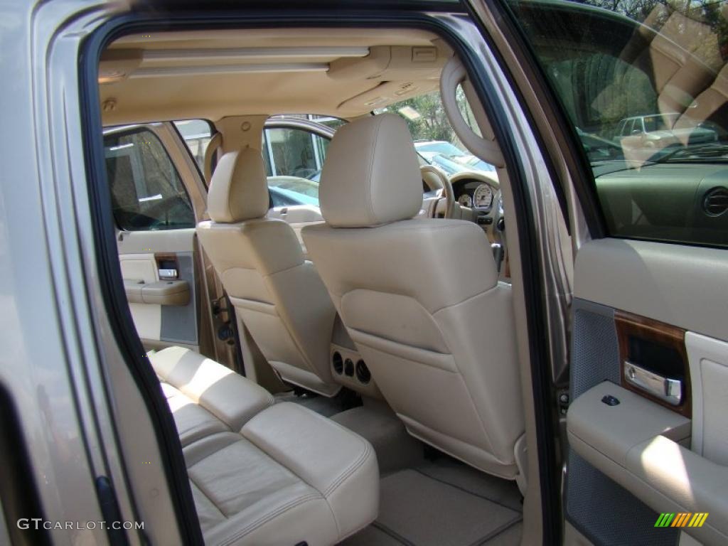 2004 F150 Lariat SuperCrew 4x4 - Arizona Beige Metallic / Tan photo #16