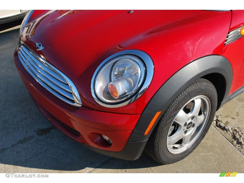 2007 Cooper Hardtop - Chili Red / Carbon Black/Carbon Black photo #8