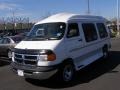 Bright White 2002 Dodge Ram Van 1500 Passenger Conversion