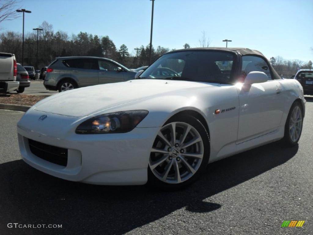 2007 S2000 Roadster - Grand Prix White / Black/Red photo #1