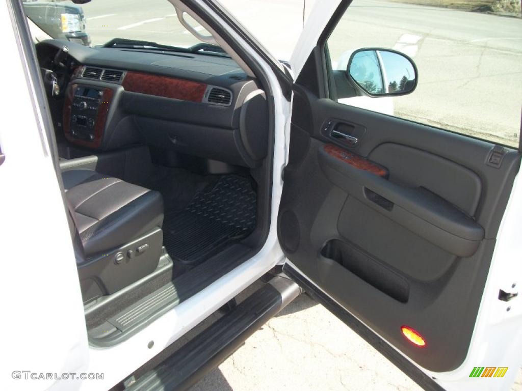 2009 Silverado 1500 LTZ Crew Cab 4x4 - Summit White / Ebony photo #17