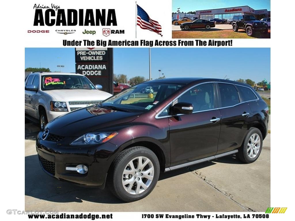 Black Cherry Mica Mazda CX-7