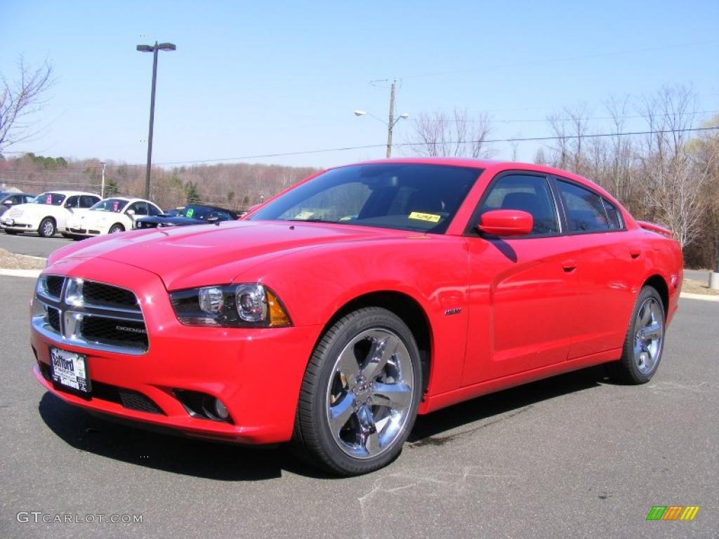 Redline 3-Coat Pearl 2011 Dodge Charger R/T Plus Exterior Photo #46838628
