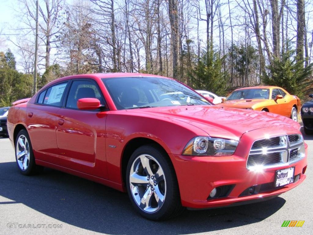 Redline 3-Coat Pearl 2011 Dodge Charger R/T Plus Exterior Photo #46838643
