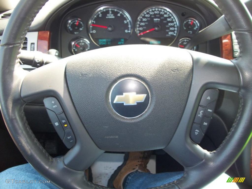 2009 Silverado 1500 LTZ Crew Cab 4x4 - Summit White / Ebony photo #41