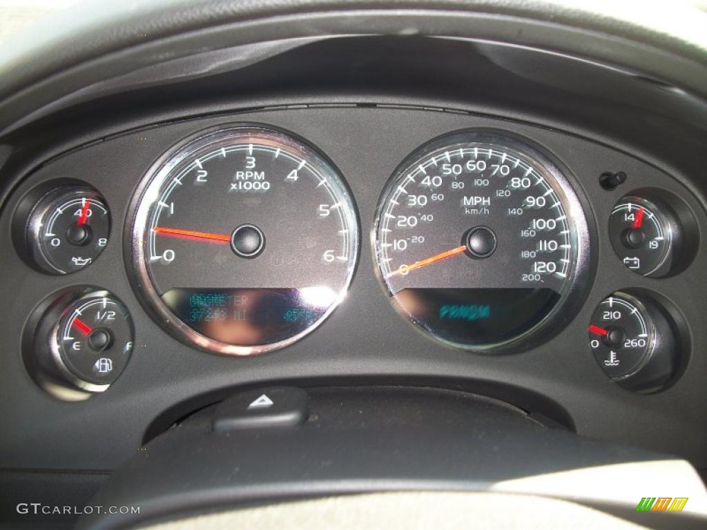 2009 Chevrolet Silverado 1500 LTZ Crew Cab 4x4 Gauges Photo #46838787