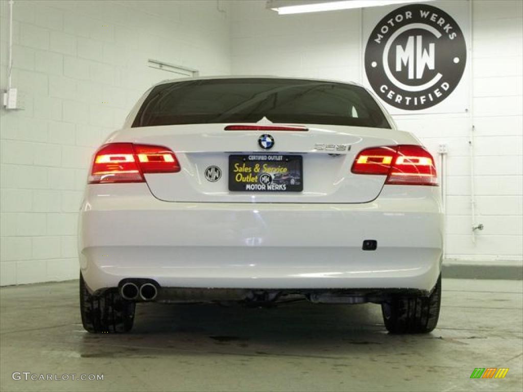 2008 3 Series 328i Convertible - Alpine White / Black Dakota Leather photo #7