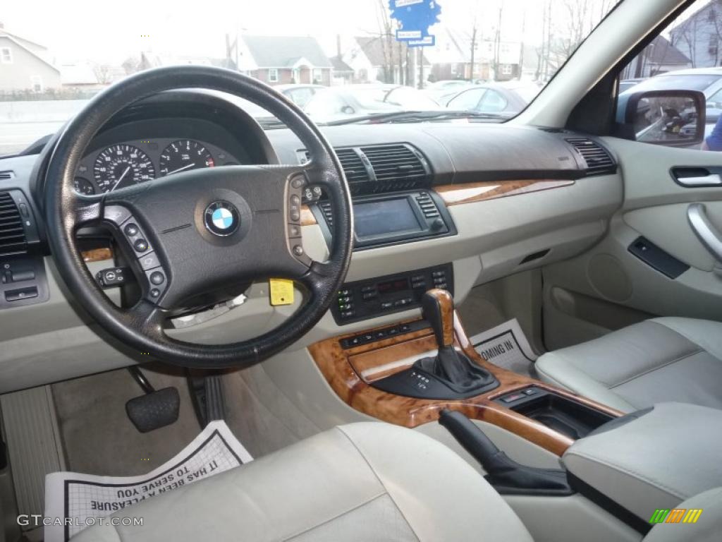 Beige Interior 2002 BMW X5 4.4i Photo #46839684