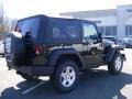 2011 Natural Green Pearl Jeep Wrangler Rubicon 4x4  photo #3