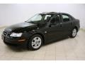 Black 2007 Saab 9-3 2.0T Sport Sedan Exterior