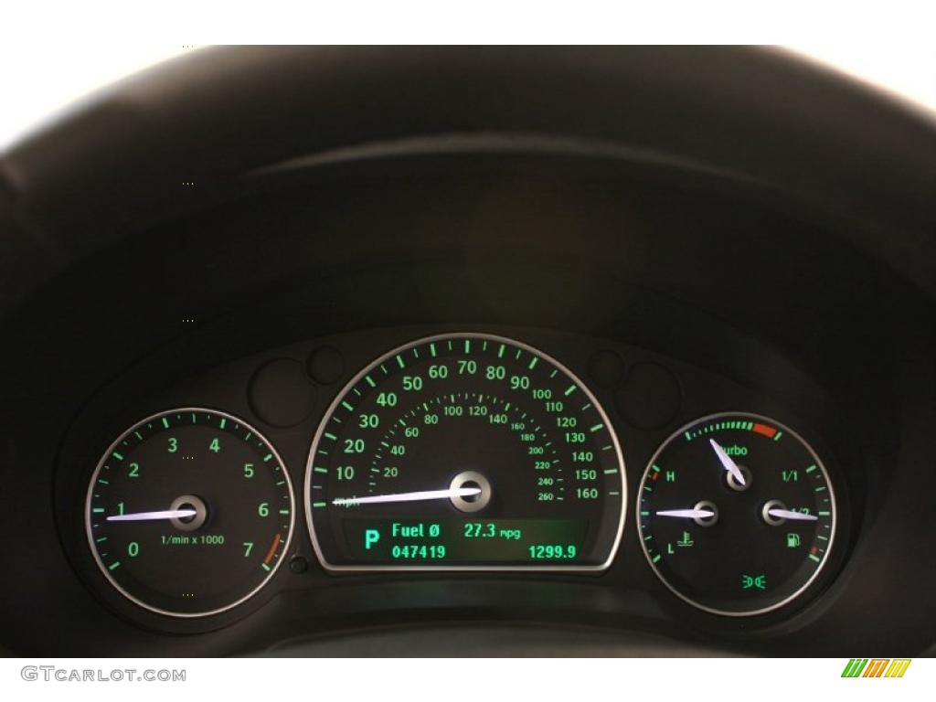 2007 Saab 9-3 2.0T Sport Sedan Gauges Photo #46840983