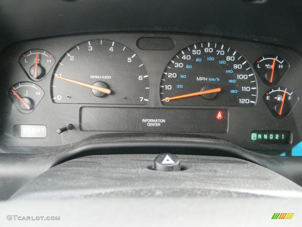 2001 Dodge Dakota Sport Quad Cab 4x4 Gauges Photo #46841988