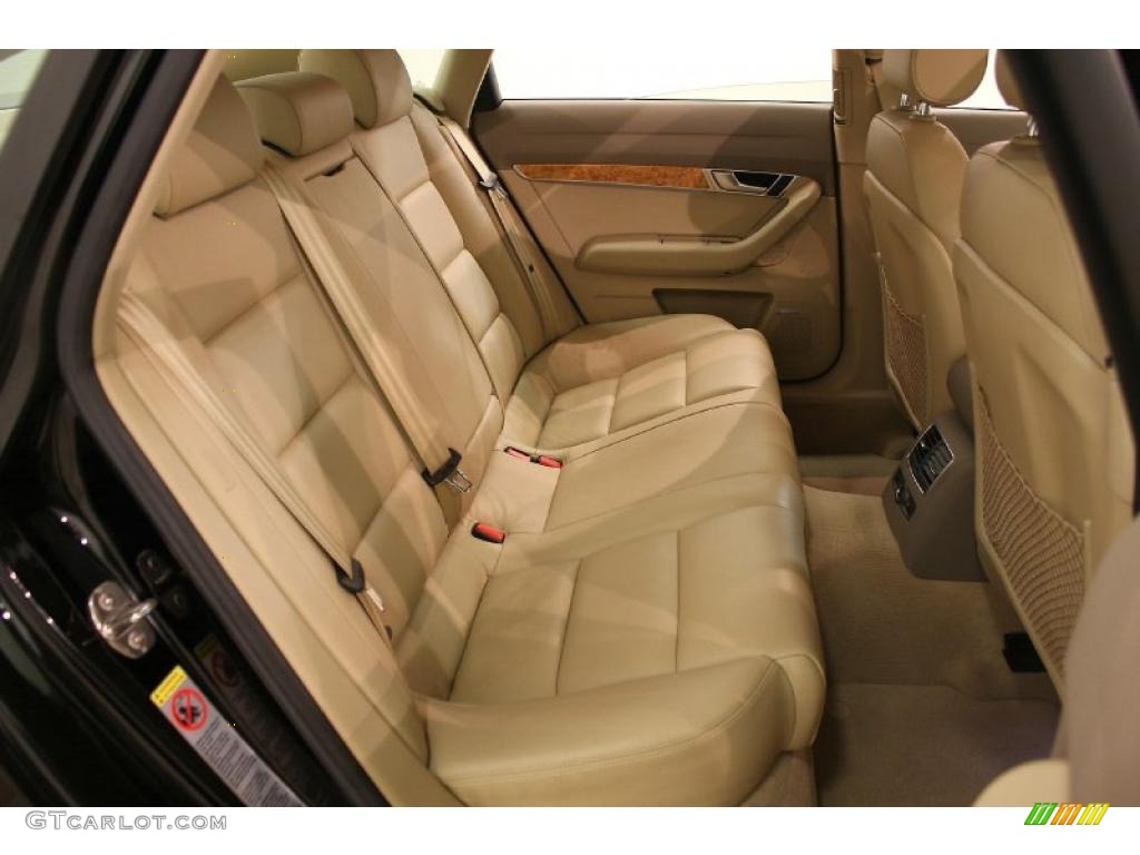 Beige Interior 2005 Audi A6 4.2 quattro Sedan Photo #46842033