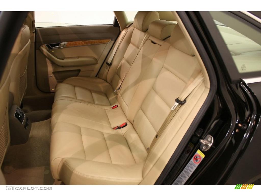 Beige Interior 2005 Audi A6 4.2 quattro Sedan Photo #46842057