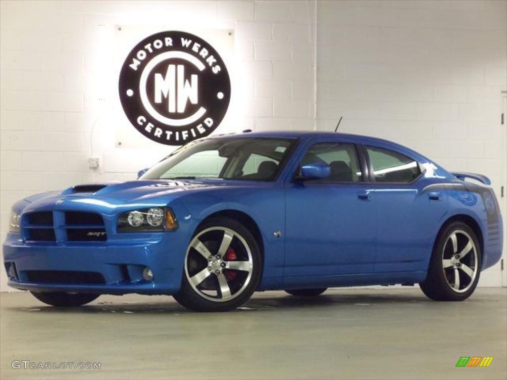 B5 Blue Pearl Dodge Charger