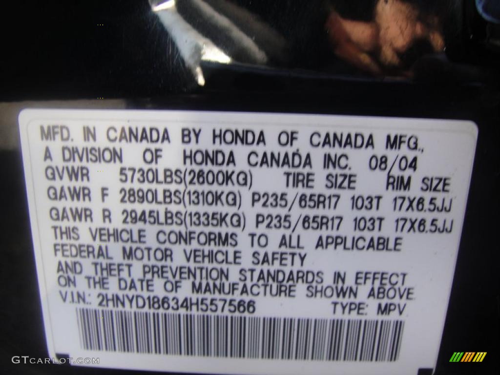 2004 MDX  - Nighthawk Black Pearl / Saddle photo #24