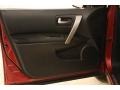 2008 Nissan Rogue Black/Red Interior Door Panel Photo