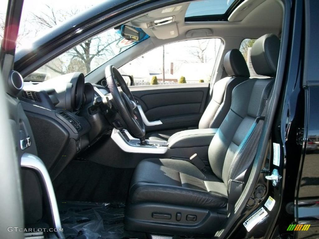 Ebony Interior 2009 Acura RDX SH-AWD Technology Photo #46844208