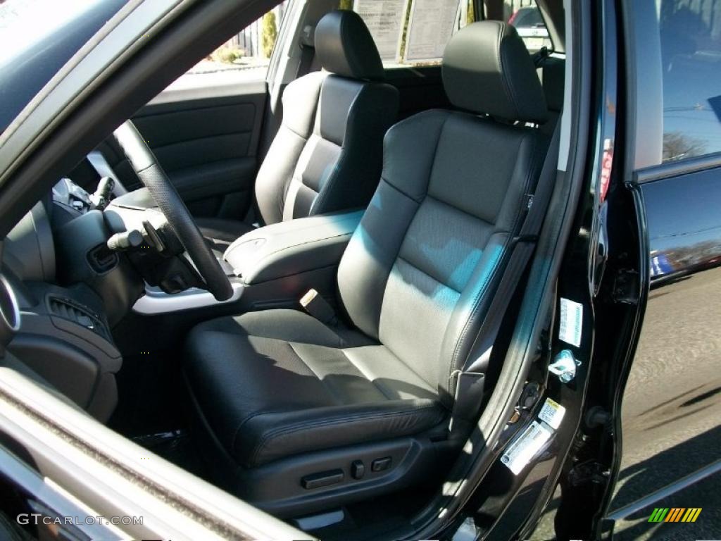 Ebony Interior 2009 Acura RDX SH-AWD Technology Photo #46844226