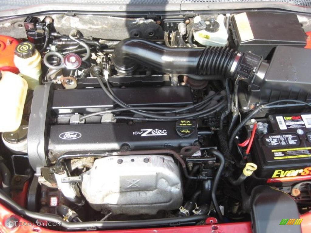 2002 Ford Focus SE Sedan 2.0 Liter DOHC 16-Valve Zetec 4 Cylinder Engine Photo #46845132