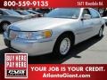 1998 Silver Frost Metallic Lincoln Town Car Executive  photo #1