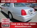 1998 Silver Frost Metallic Lincoln Town Car Executive  photo #2