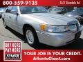 1998 Silver Frost Metallic Lincoln Town Car Executive  photo #4