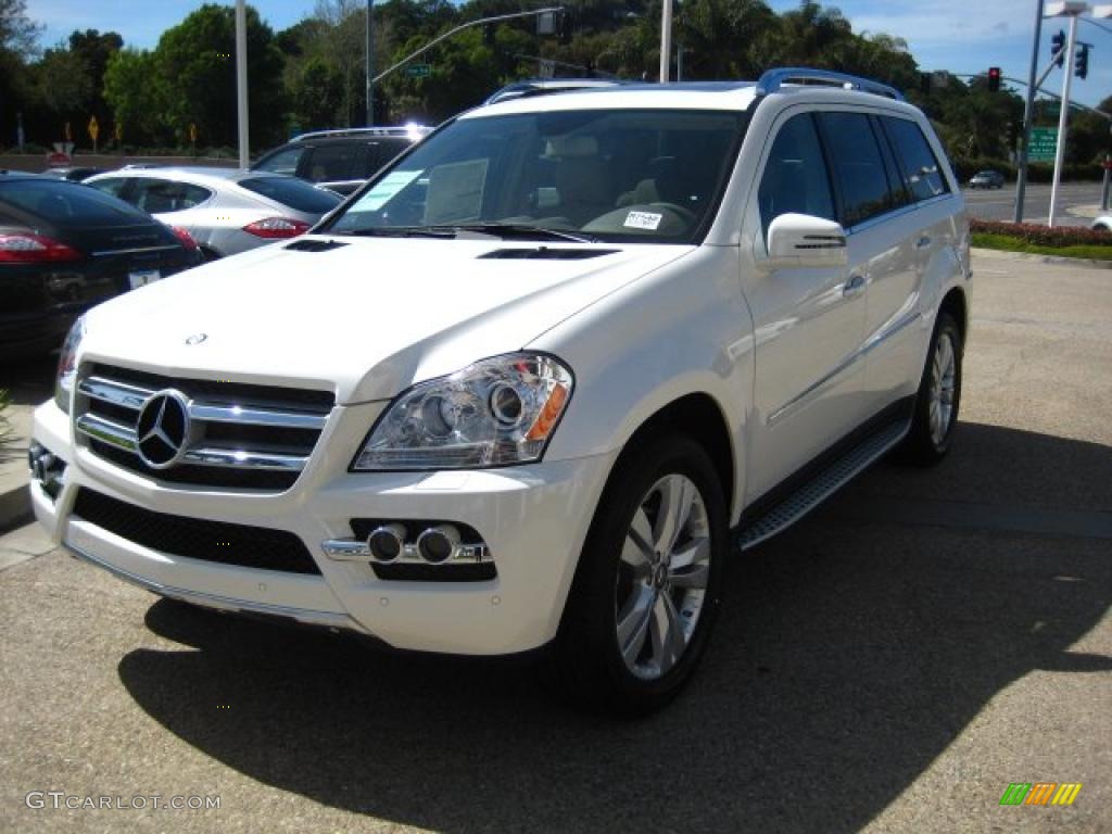 2011 GL 450 4Matic - Diamond White Metallic / Cashmere photo #1