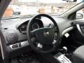 Charcoal 2011 Chevrolet Aveo Aveo5 LT Steering Wheel