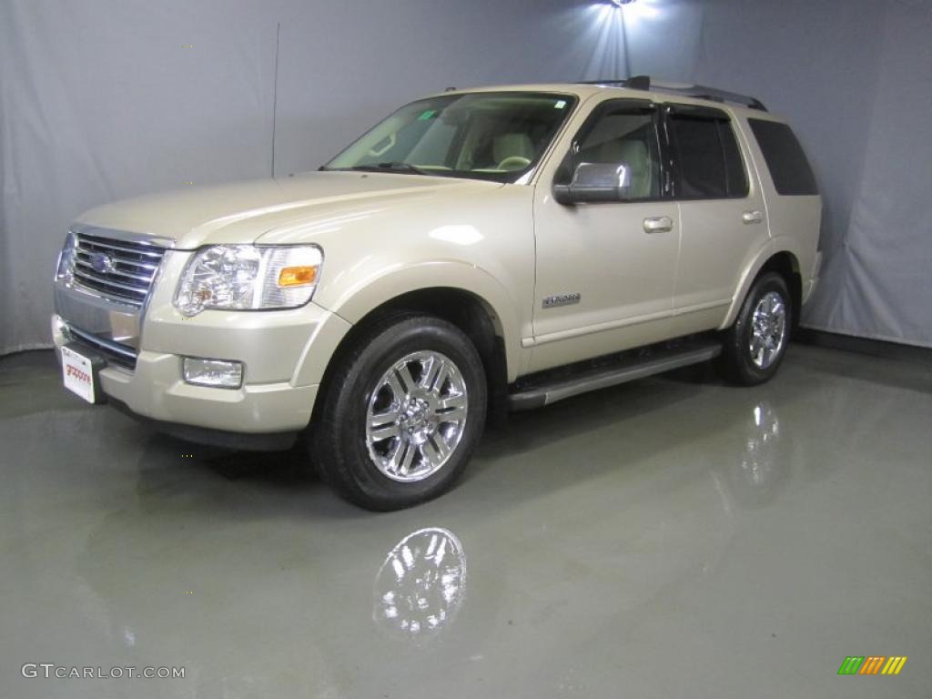 Pueblo Gold Metallic Ford Explorer