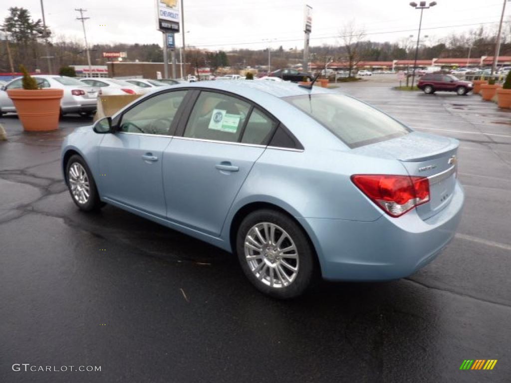 Ice Blue Metallic 2011 Chevrolet Cruze ECO Exterior Photo #46848555