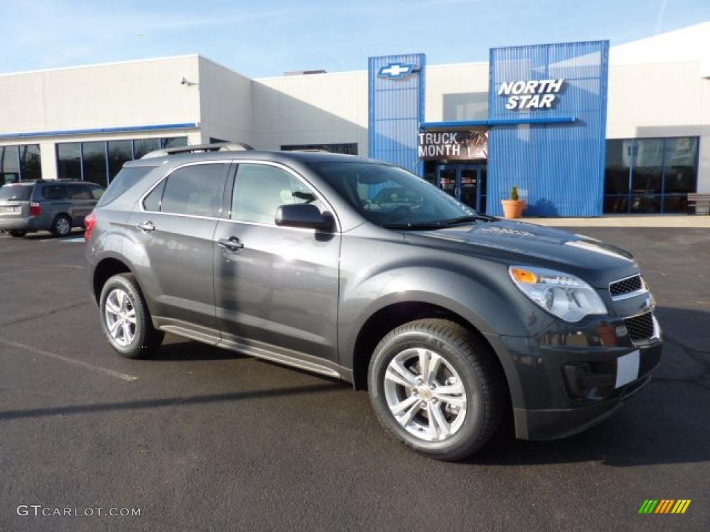 2011 Equinox LT AWD - Cyber Gray Metallic / Jet Black photo #1