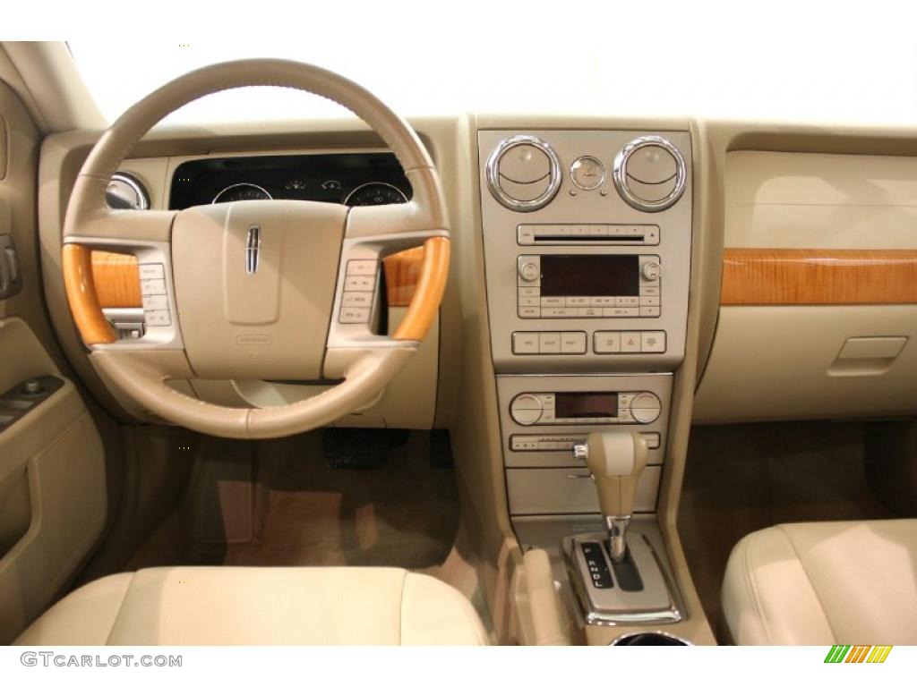 2008 MKZ Sedan - White Suede / Sand photo #18